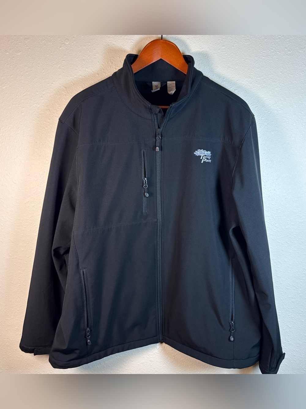 Clique Tempest Black Soft Shell Mens Jacket Black Branded Outdoor XL